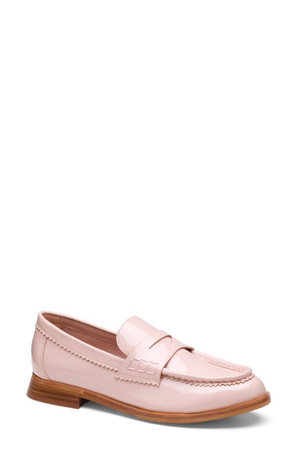 ジョンストンアンドマーフィー レディース シューズ スリッポン・ローファー レザー Johnston Murphy Gillian Patent Leather Penny Loafer Blush Patent Leather ブラッシュ 34,970円