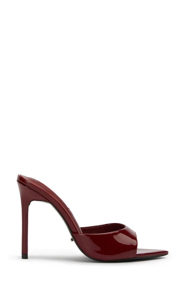 トニービアンコ レディース シューズ サンダル Tony Bianco Malibu Pointed Toe Slide Sandal Bordeaux Patent