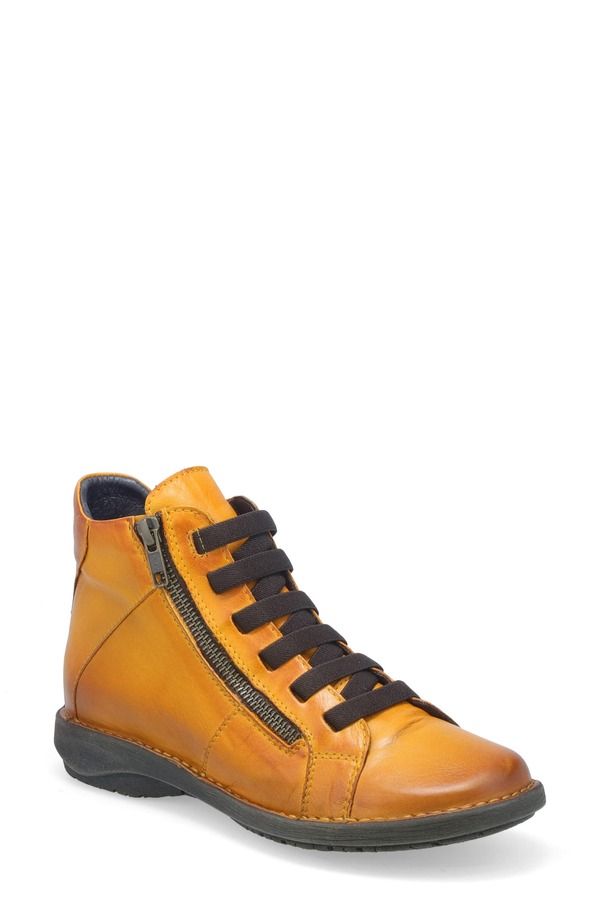 ミズムーズ レディース シューズ ブーツ・レインブーツ アンクル Miz Mooz Preslee Ankle Boot Ochre Antique