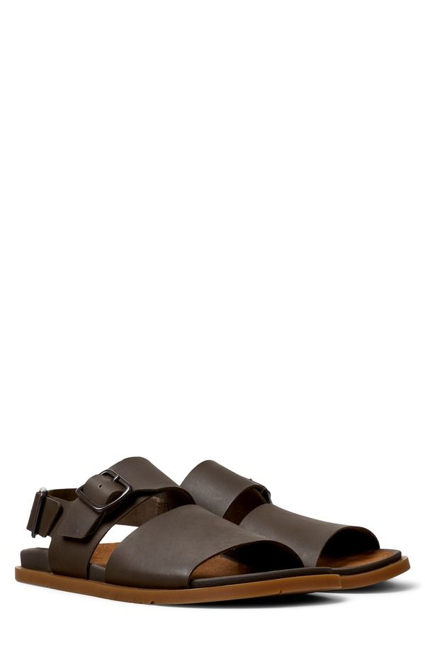 カンペール メンズ シューズ サンダル Camper Lluc Two Strap Sandal Medium Brown ブラウン