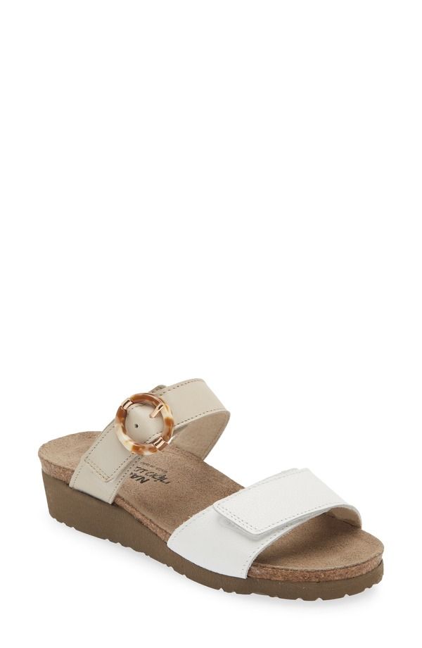 ナオト レディース シューズ ヒール Naot Anabel Wedge Soft White Soft Ivory ホワイト