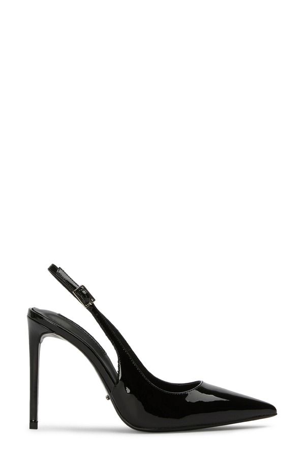 トニービアンコ レディース シューズ パンプス Tony Bianco Asti Slingback Pointed Toe Pump Black Patent ブラック