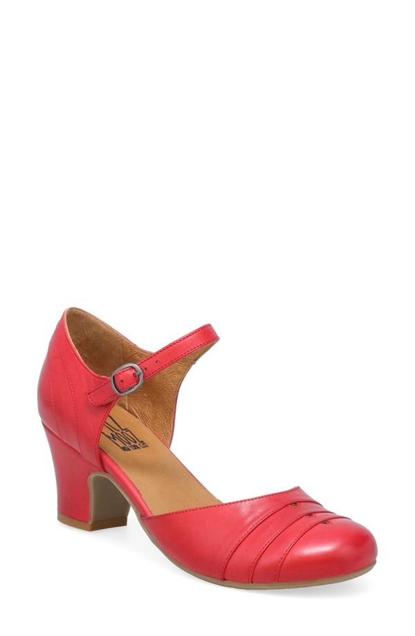 ミズムーズ レディース シューズ ヒール Miz Mooz Frenchy Pump Red レッド