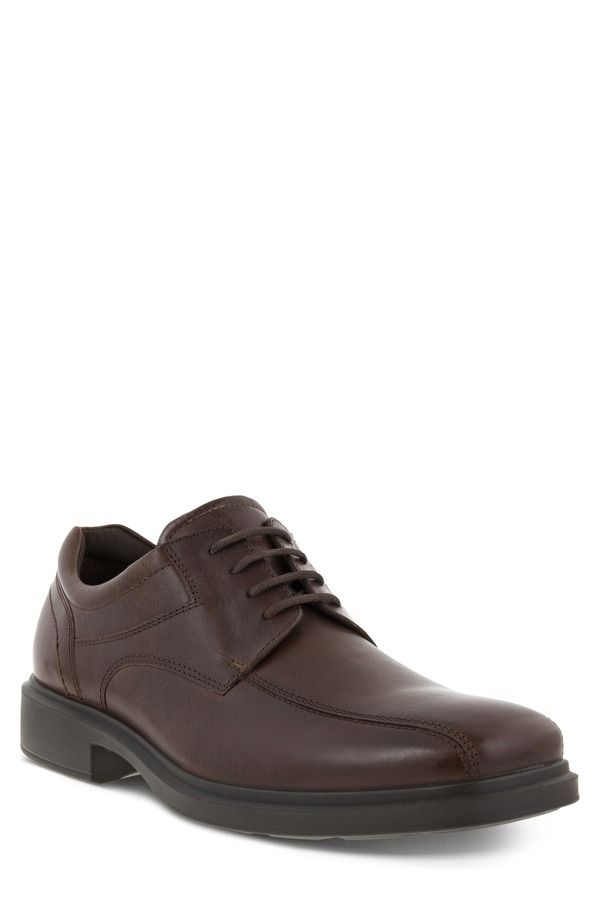 エコー メンズ シューズ ダービー レザー ECCO Helsinki 20 Bike Toe Leather Derby Mink ミンク