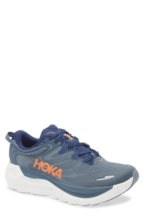ホカオネオネ メンズ シューズ スニーカー HOKA Gaviota 6 Stability Running Shoe Midnight Blue Faded Navy ネイビー