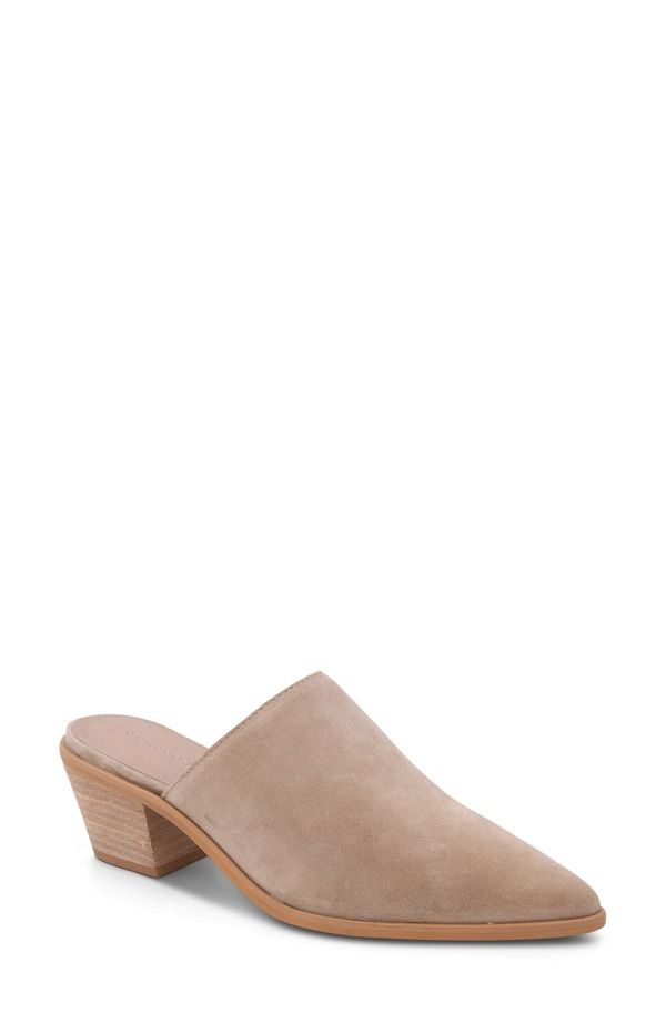 ショコラブルー レディース シューズ ヒール Chocolat Blu Cellia Pointed Toe Mule Latte Suede 36,270円