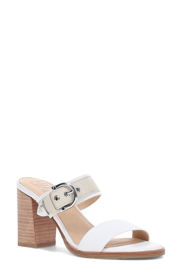 フライ レディース シューズ ヒール サンダル Frye Stella Buckle Sandal White Ivory ホワイト