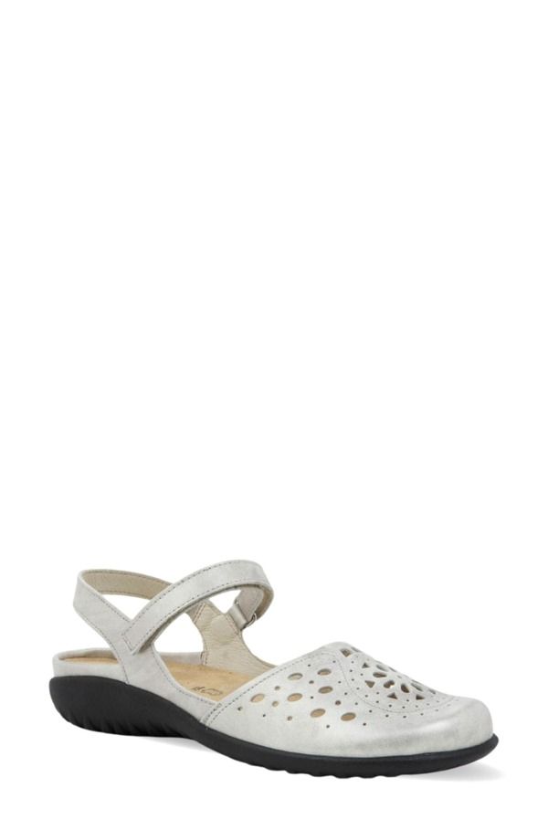 ナオト レディース シューズ ヒール Naot Arataki Mary Jane Quartz Metallic メタリック