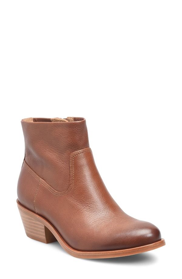 エスエフエフティ レディース シューズ ブーツ・レインブーツ Sfft April Waterproof Bootie Golden Brown ブラウン