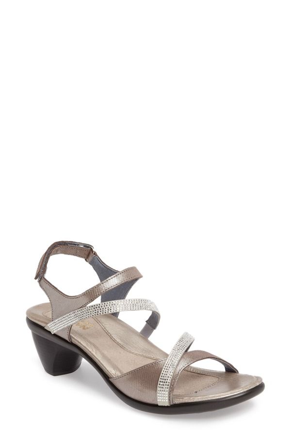 ナオト レディース シューズ ヒール サンダル Naot Innovate Sandal Silver Beige Leather ベージュ