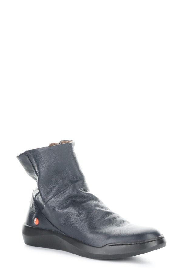 ソフチノス レディース シューズ ブーツ・レインブーツ Softinos by Fly London Bler Bootie Navy ネイビー
