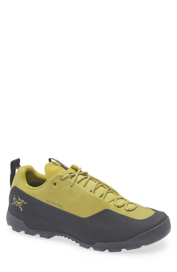 アークテリクス メンズ シューズ スニーカー Arcteryx Konseal Waterproof Running Shoe Olive Moss Black ブラック