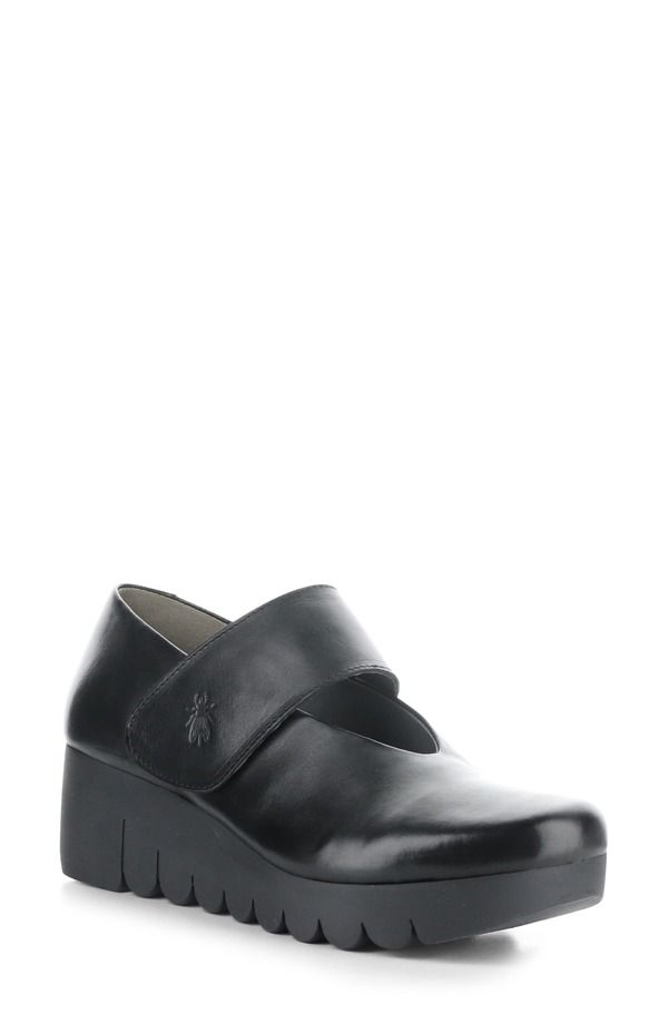 フライロンドン レディース シューズ ヒール プラットフォーム Fly London Vari Mary Jane Platform Wedge Pump Black Burn ブラック 40,170円