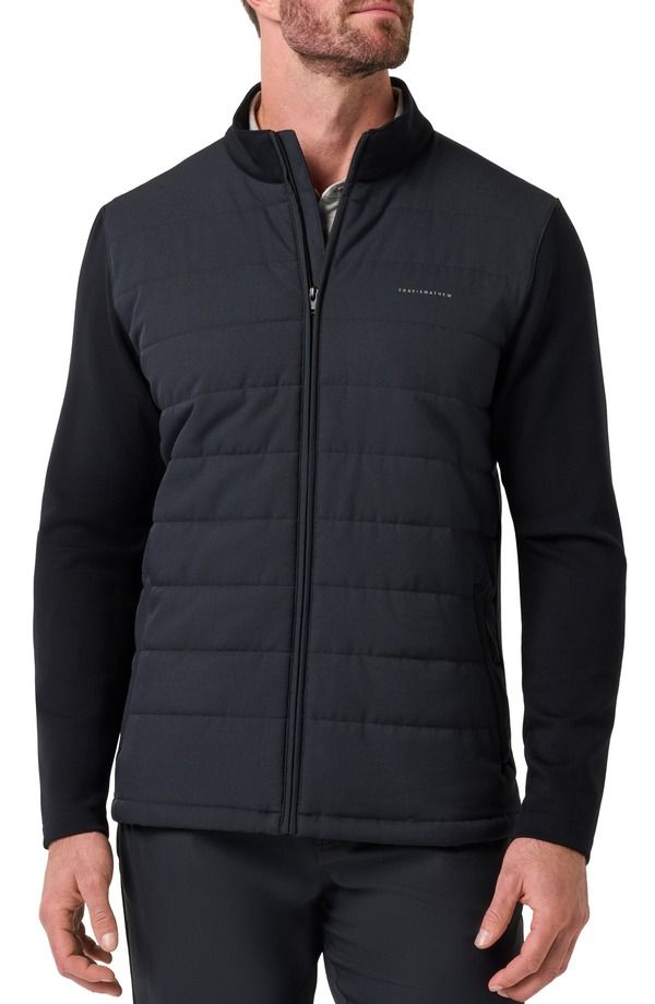 トラビスマヒュー メンズ アウター ジャケット・ブルゾン TravisMathew Point of Sail 20 Hybrid Jacket Black ブラック