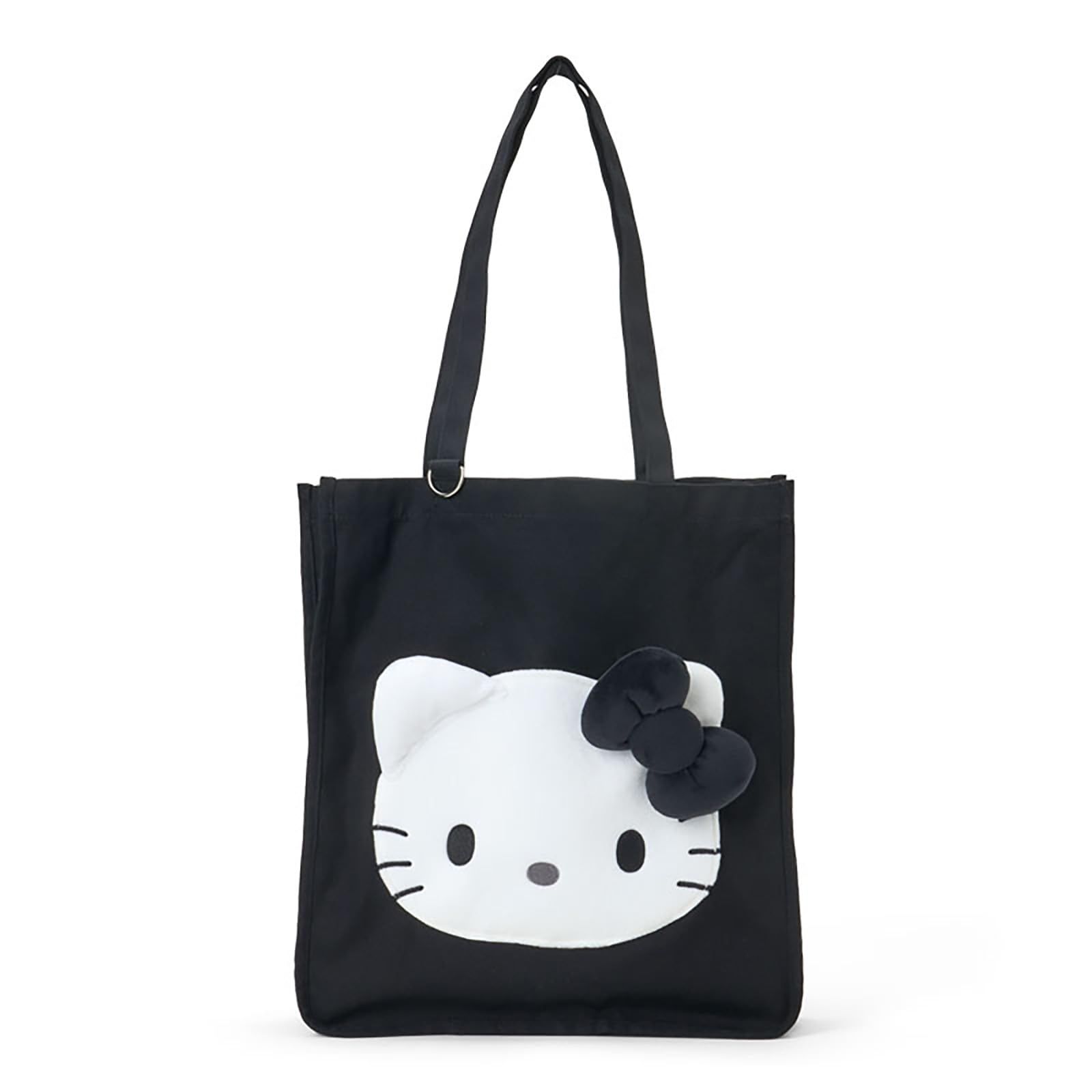 新品 サンリオ(SANRIO) トートバッグ（I Love Hello Kitty） ハローキティ ブラック 綿・ポリエステル 606405