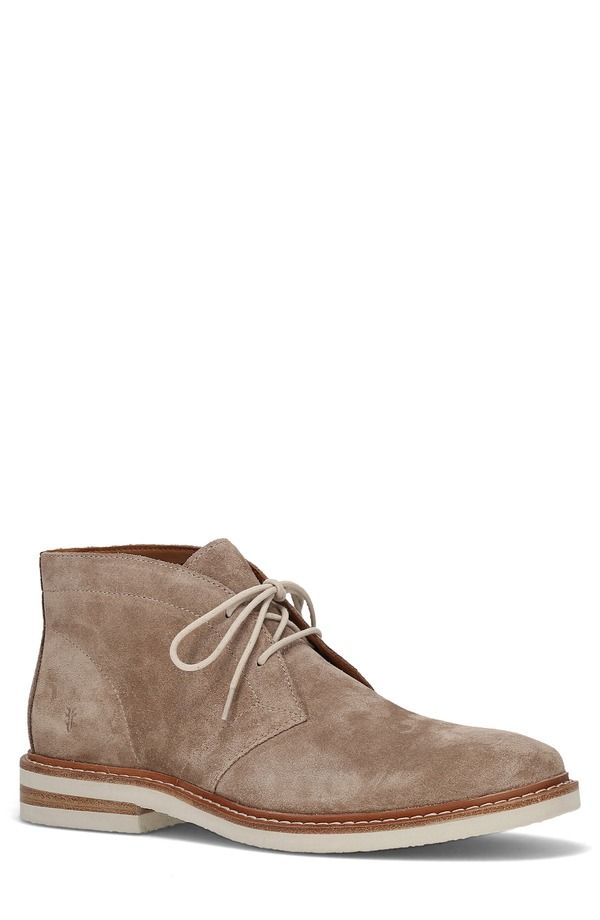 フライ メンズ シューズ ブーツ・レインブーツ スエード Frye Paul Suede Chukka Boot Mushroom