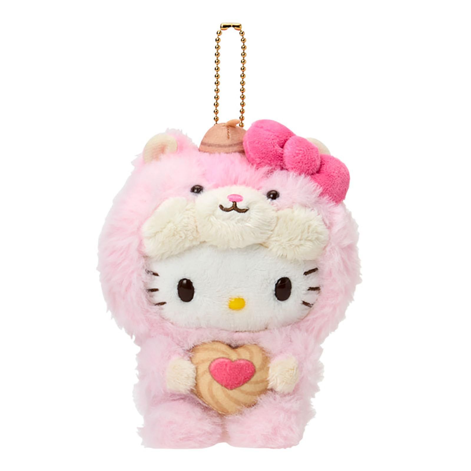 新品 サンリオ(SANRIO) マスコットホルダー（りすもふもふ） ハローキティ 対象年齢6才以上 651176