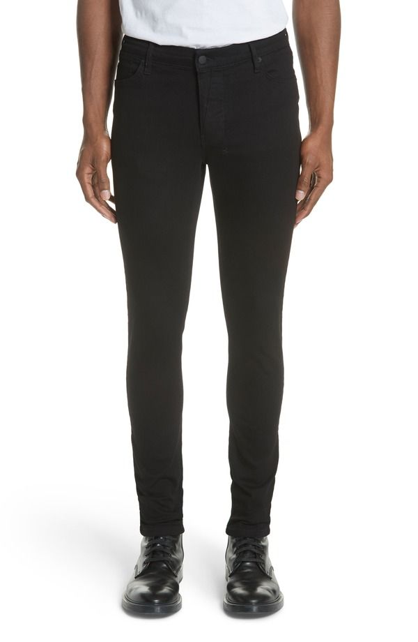 スビ メンズ ボトムス デニムパンツ ジーンズ Ksubi Van Winkle Black Rebel Skinny Fit Jeans Black ブラック