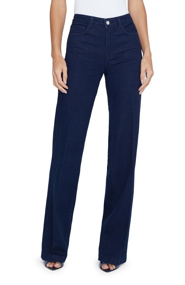 ラジャンス レディース ボトムス デニムパンツ ワイドレッグ ジーンズ LAGENCE Clayton Wide Leg Jeans Palomino