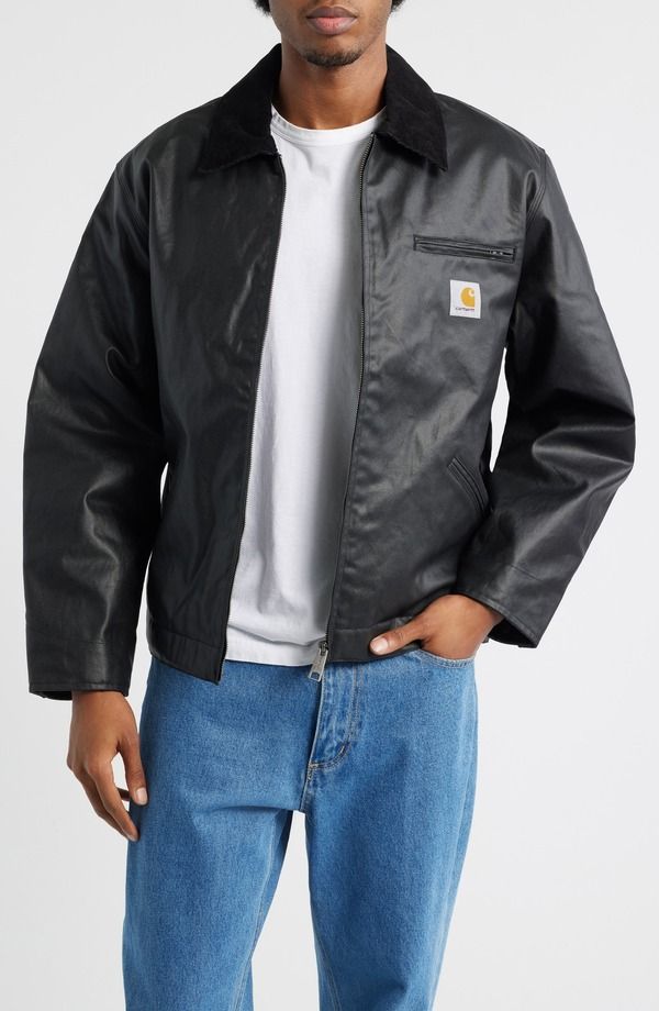 カーハート メンズ アウター ジャケット・ブルゾン コットン コート Carhartt Work In Progress OG Dean Coated Cotton Jacket Black ブラック 34,970円