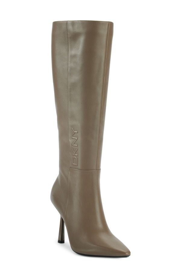 ダナ キャラン ニューヨーク レディース シューズ ブーツ・レインブーツ DKNY Nixie Knee High Boot Ash アッシュ