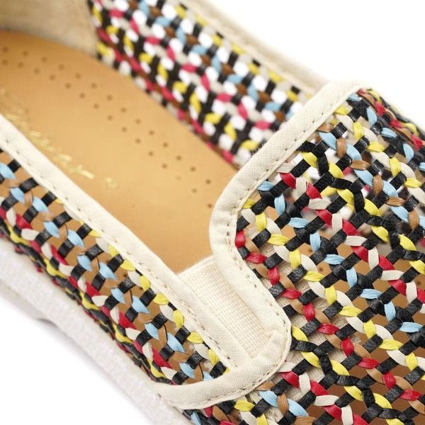 リビエラ レディース シューズ スリッポン・ローファー レザー Rivieras Lord Woven Leatherette SlipOn Loafer Multi マルチカラー リビエラ レディース シューズ スリッポン・ローファー レザー Rivieras Lord Woven Leatherette SlipOn Loafer Multi マルチカラー