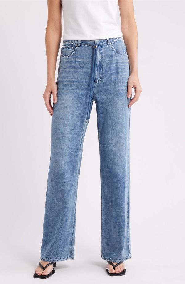 レイルズ レディース ボトムス デニムパンツ ストレート ジーンズ Rails Normandie Straight Leg Jeans Antique Blue ブルー