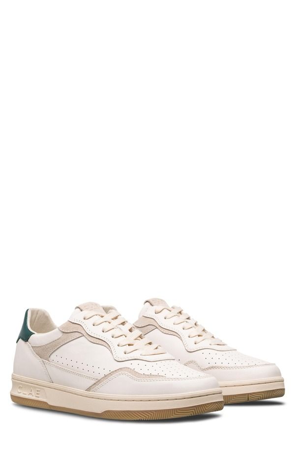 クラエ メンズ シューズ スニーカー レザー CLAE Haywood Low Top Leather Sneaker Off White Botanical Garden オフホワイト