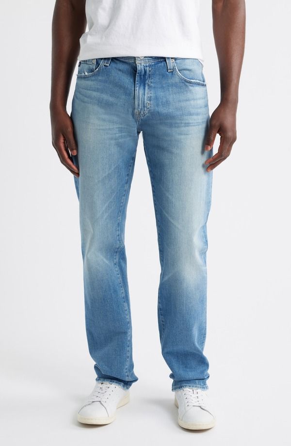 エージー メンズ ボトムス デニムパンツ ストレート ジーンズ AG Mens Everett Slim Straight Leg Jeans Banner