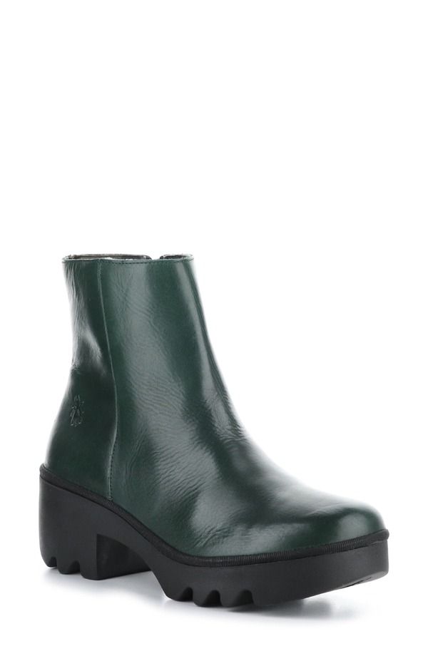 フライロンドン レディース シューズ ブーツ・レインブーツ プラットフォーム Fly London Toor Platform Bootie Petrol Rug