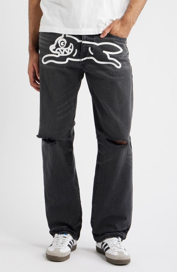アイスクリーム メンズ ボトムス デニムパンツ ジーンズ ICECREAM Dart Jeans Blackberry Haze