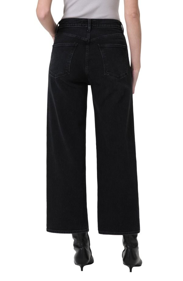 アゴルド レディース ボトムス デニムパンツ ワイドレッグ ハイウエスト ジーンズ AGOLDE Ren High Waist Wide Leg Jeans Hush