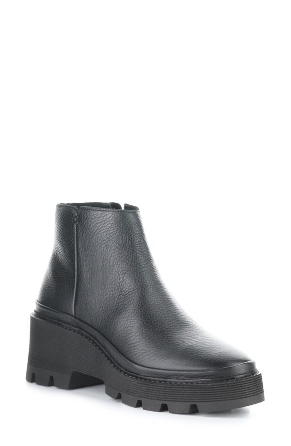 ボスアンドコー レディース シューズ ブーツ・レインブーツ Bos Co Gais Waterproof Bootie Black ブラック