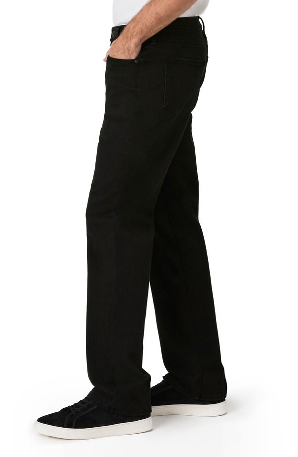 ペイジ メンズ ボトムス デニムパンツ ストレート ジーンズ PAIGE Doheny Relaxed Straight Leg Jeans Black ブラック