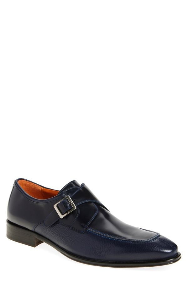 メズラン メンズ シューズ モンクストラップ モンク Mezlan Pego Monk Strap Shoe Blue ブルー