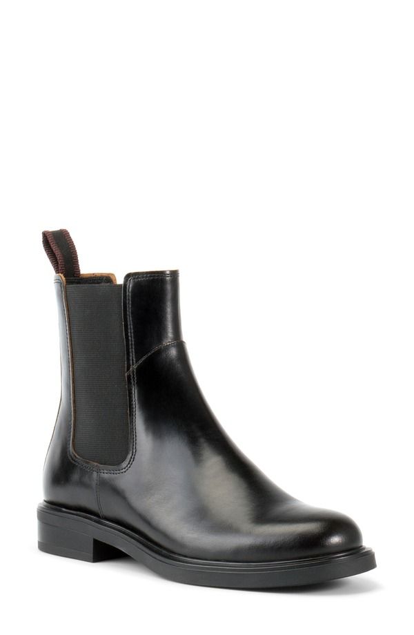 ヴァガボンド レディース シューズ ブーツ・レインブーツ チェルシーブーツ チェルシー Vagabond Shoemakers Freya Chelsea Boot Black Leather ブラック