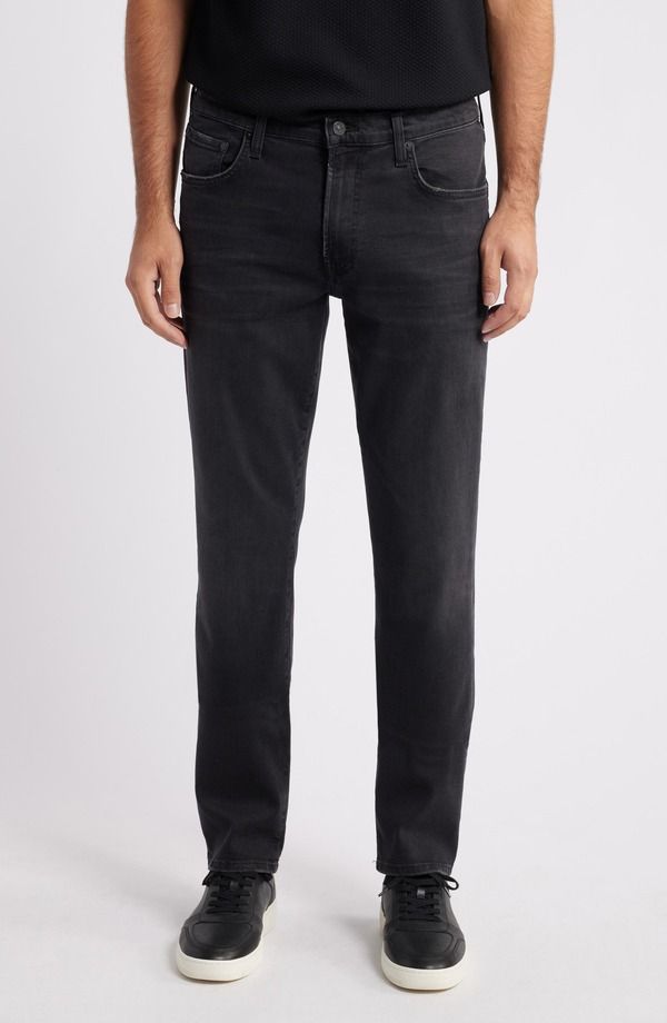 シチズンズ オブ ヒューマニティ メンズ ボトムス デニムパンツ ストレート ジーンズ Citizens of Humanity Gage Slim Straight Leg Jeans Dark Storm