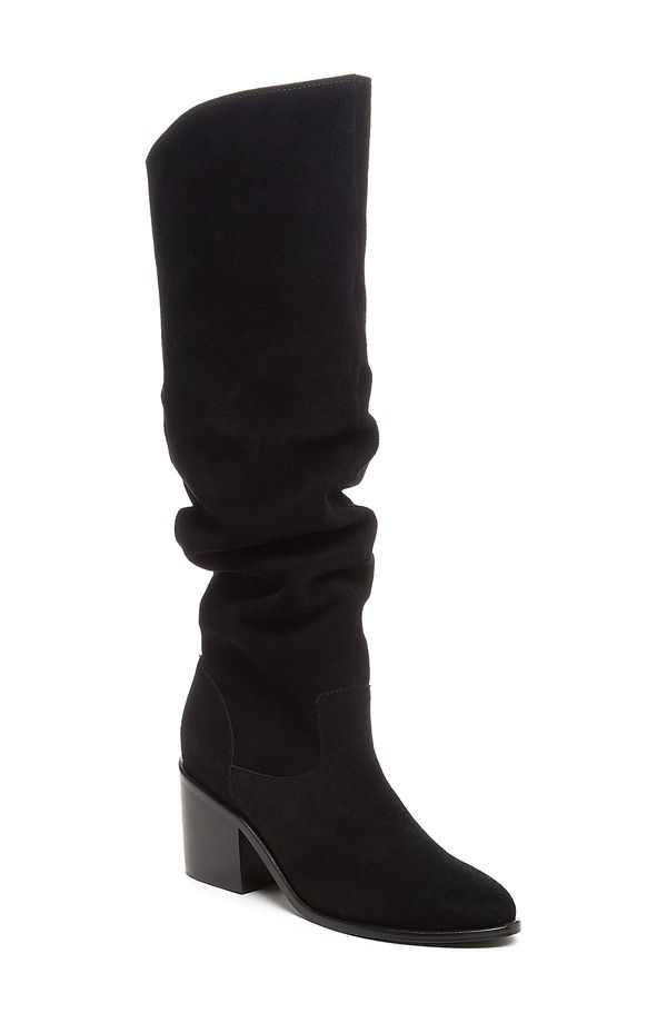 ケルシーダッガー レディース シューズ ブーツ・レインブーツ Kelsi Dagger Brooklyn Easton Slouch Knee High Boot Black ブラック