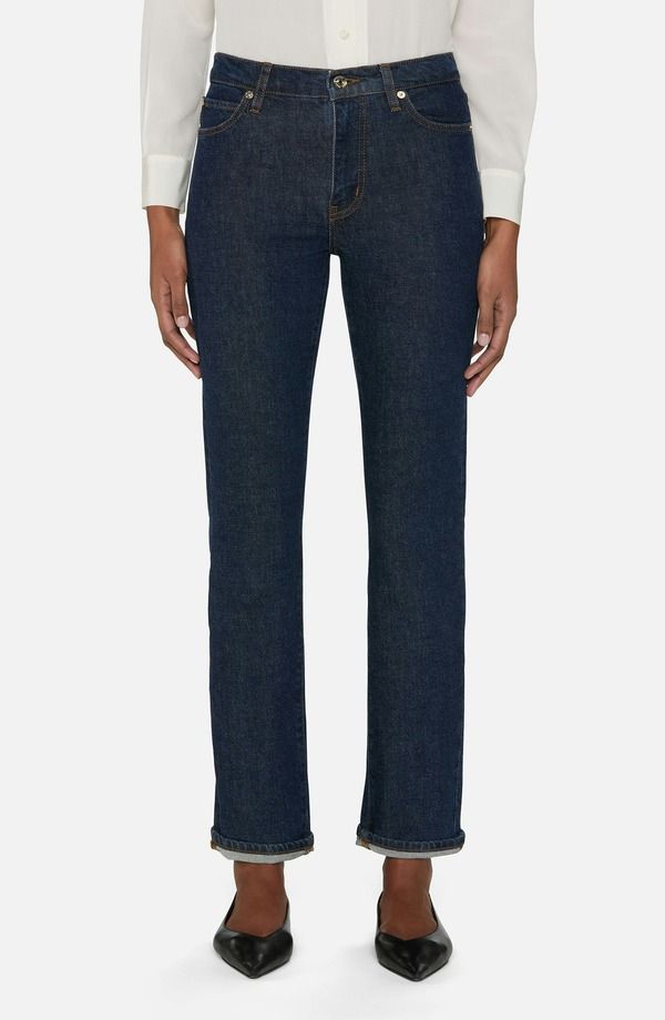 フレーム レディース ボトムス デニムパンツ ジーンズ FRAME The Borrowed Mid Rise Boyfriend Jeans Taboo