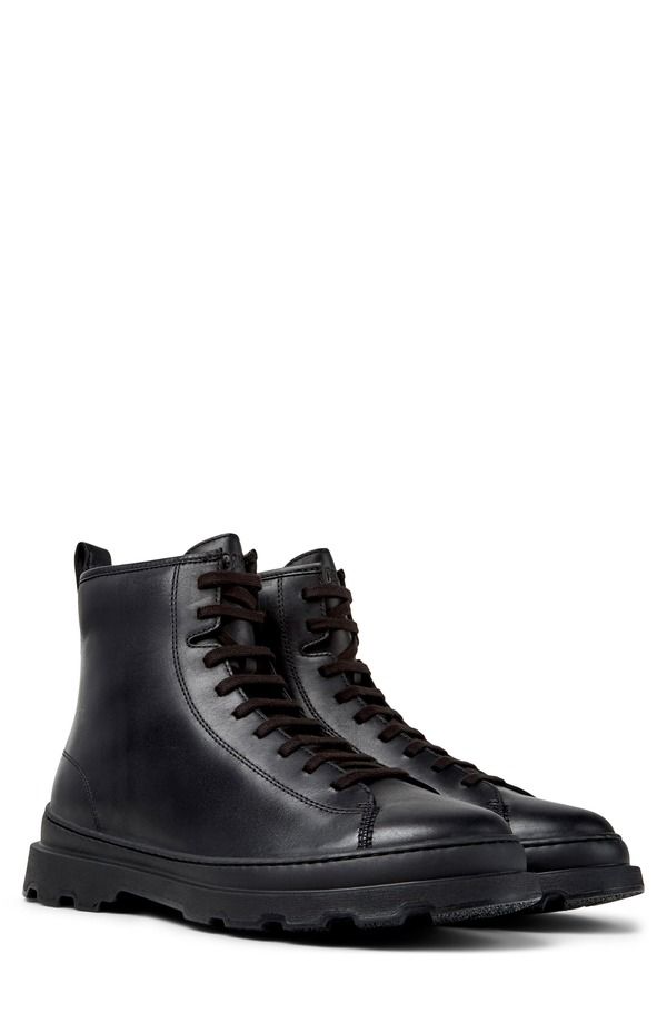 カンペール メンズ シューズ ブーツ・レインブーツ Camper Brutus Boot Black ブラック