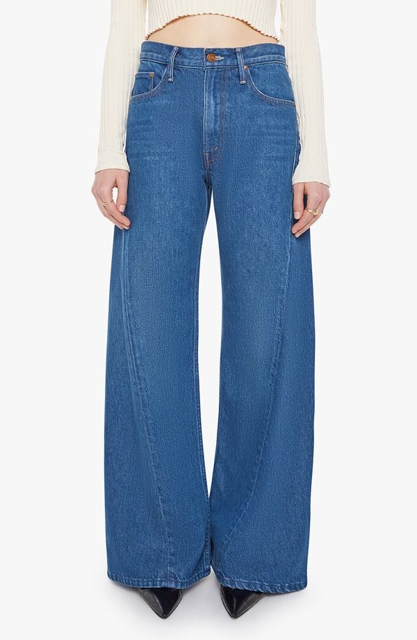 マザー レディース ボトムス デニムパンツ ワイドレッグ ハイウエスト ジーンズ MOTHER Lemon Twist High Waist Wide Leg Jeans Yes Chef