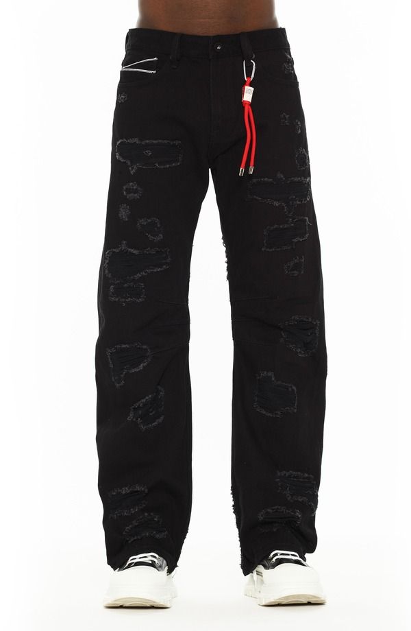 カルト オブ インディビジュアリティ メンズ ボトムス デニムパンツ ジーンズ Cult of Individuality Grunge 607 Baggy Jeans Cult