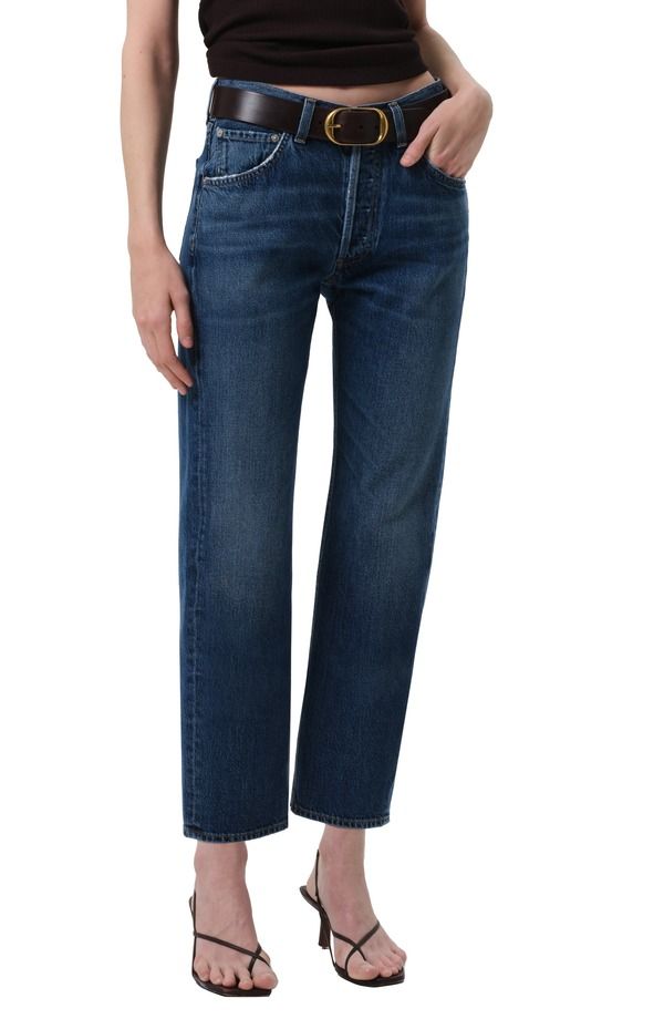 シチズンズ オブ ヒューマニティ レディース ボトムス デニムパンツ ハイウエスト アンクル ジーンズ Citizens of Humanity Winslow High Waist Ankle Boyfriend Jeans Tinsley