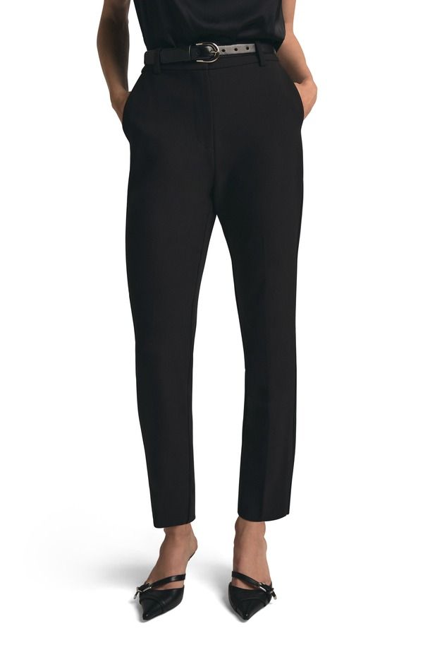 フェイバリット ドーター レディース ボトムス レギンス ハイウエスト パンツ アンクル Favorite Daughter The Favorite High Waist Ankle Cigarette Pants Black ブラック