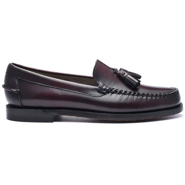 セバゴ レディース シューズ スリッポン・ローファー Sebago Classic Will Tasseloafers Brown Burgundy バーガンディ