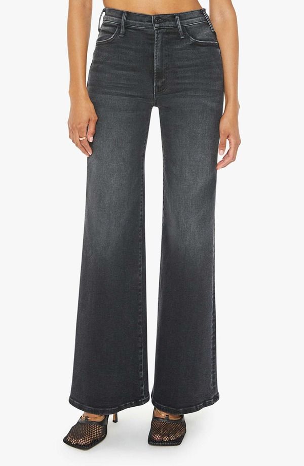 マザー レディース ボトムス デニムパンツ フレア スニーカー ジーンズ MOTHER The Hustleroller Sneaker Flare Leg Jeans Notoday Satan