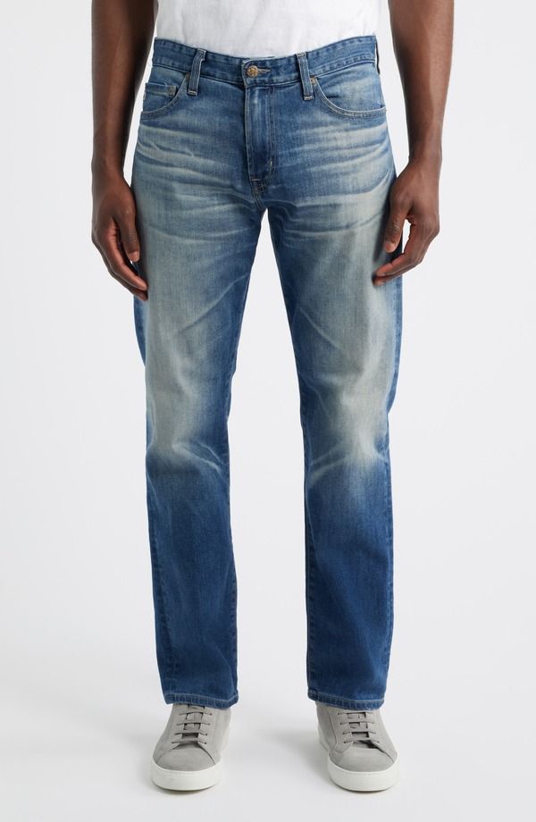 エージー メンズ ボトムス デニムパンツ ジーンズ AG Everett Slim Straight Jeans 11 Years Chesterfield