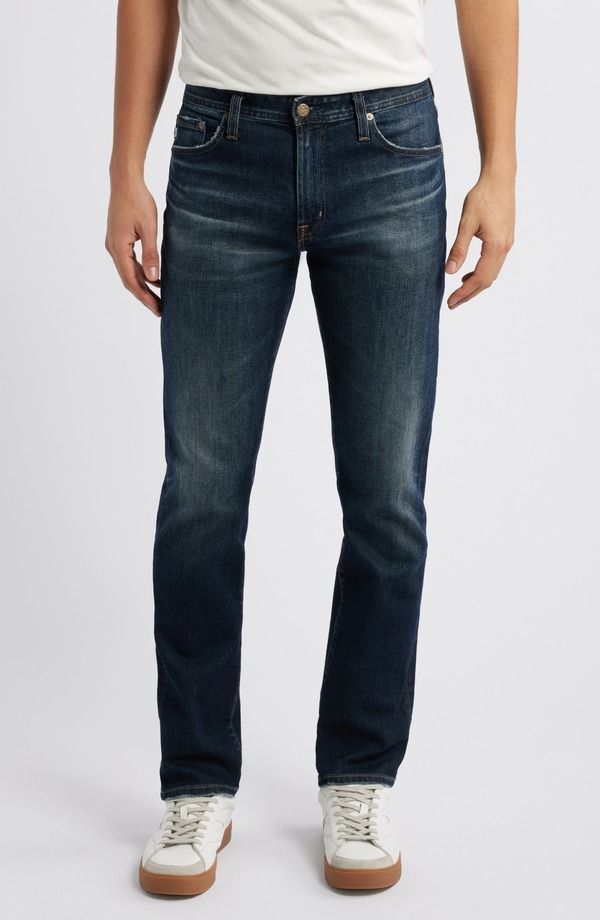 エージー メンズ ボトムス デニムパンツ ジーンズ AG Everett Slim Straight Jeans 6 Years Lodge