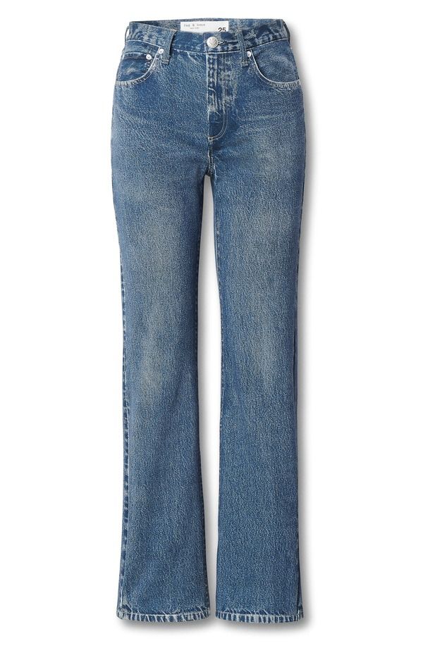 ラグアンドボーン レディース ボトムス デニムパンツ ストレート パイル ジーンズ rag bone Miramar Terry Shea Relaxed Straight Leg Jeans Almeda