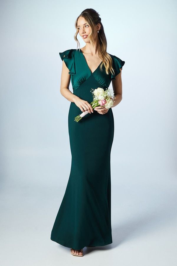 コースト レディース トップス ワンピース Vネック マキシ Coast VNeck Angel Short Sleeve Maxi Dress Emerald エメラルド 48,480円